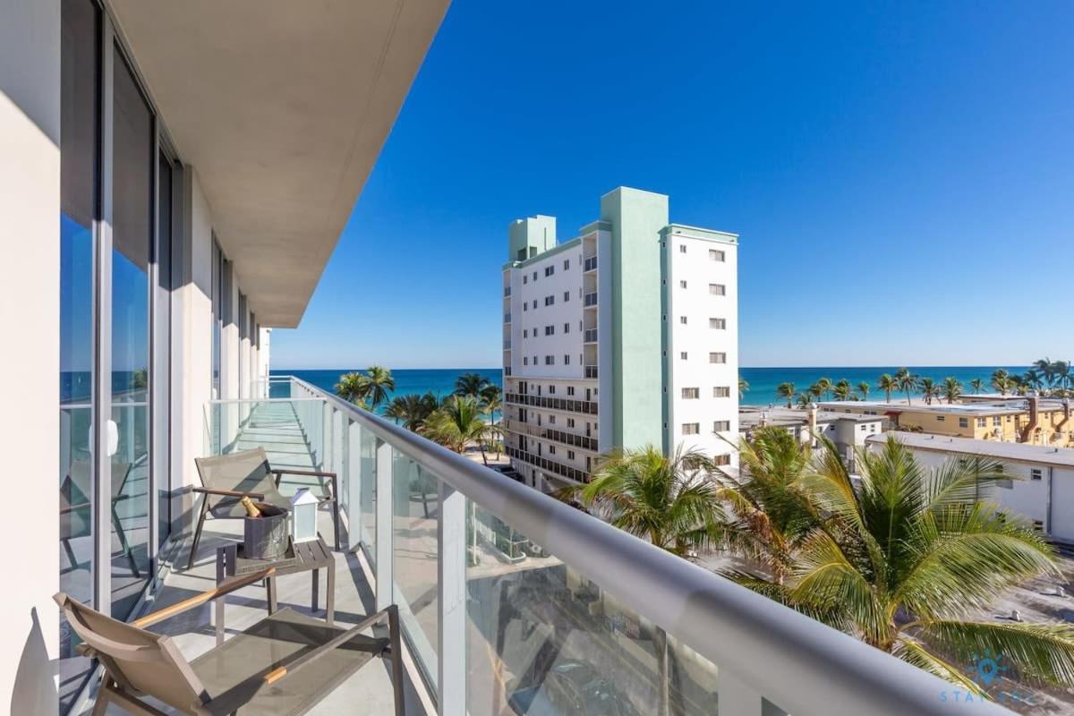 Ocean View - Balcony - Hollywood Beach Broad-Walk Exterior foto